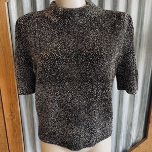 ♠️ KATE SPADE ♠️ Metallic texture sweater size 1